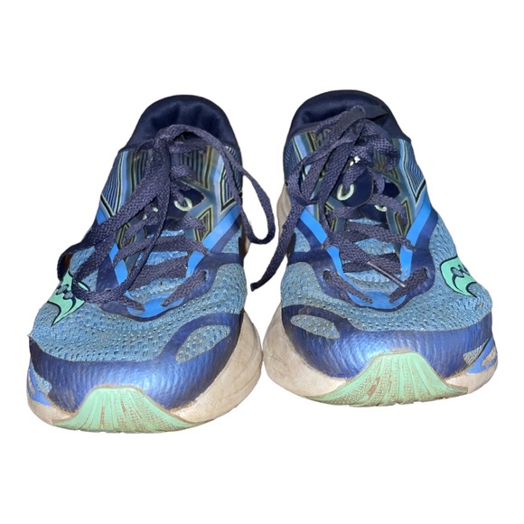 Saucony Kinvara women’s sneakers size : 7 Blue Teal - Picture 5 of 10